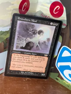 Magic The Gathering The List Reprints Graveborn Muse #145/383 MTG TCG CCG - Image 2