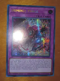 Yugioh! Dominus Purge Prismatic Secret Rare MP25-EN095 - Image 1