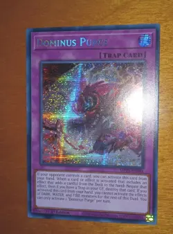 Yugioh! Dominus Purge Prismatic Secret Rare MP25-EN095 - Image 2