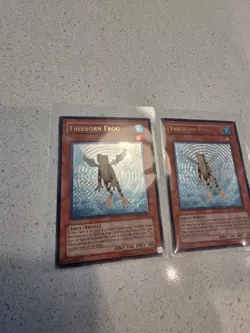 Yu-Gi-Oh! 2x Treeborn Frog Ultimate Rare SOI-EN025 LP - Image 2
