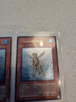 Yu-Gi-Oh! 2x Treeborn Frog Ultimate Rare SOI-EN025 LP - Image 4