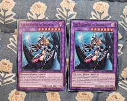 Dark Magician Girl the Dragon Knight x2 LEDD-ENA36 - Yugioh - Image 1