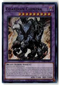 Guardian Chimera RA02-EN023 Super Rare Yu-Gi-Oh 1st Edition Lightly Played - Image 1