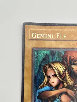 YuGiOh Gemini Elf LON-000 Secret Rare Unlimited Labyrinth of Nightmare Konami Fo - Image 3