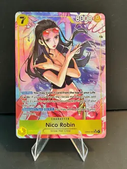 One Piece Nico Robin EB03-055 SR Special Card Alt Art Custom/Fan-Art - Image 1
