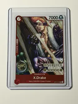 X.Drake (Judge Pack Vol. 7) OP11-017 One Piece Promotion Cards Foil - Image 1