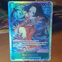 Bandai One Piece Card Game Boa Hancock OP16-032 SR Playset Of 3. ENG - Image 1