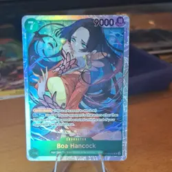 Bandai One Piece Card Game Boa Hancock OP16-032 SR Playset Of 3. ENG - Image 3