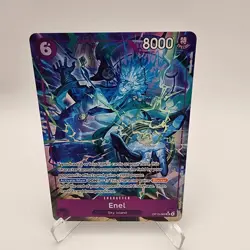 One Piece Enel OP15-060 Alternate Art Adventure on Kami's Island NM - Image 1