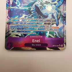 One Piece Enel OP15-060 Alternate Art Adventure on Kami's Island NM - Image 4