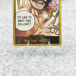 GOLD DON!! Carrying On His Will OP13 Gol.D.Roger One Piece TCG - Image 3