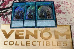 3x (M/NM) - Six Samurai United - RA03-EN054 - Secret Rare - 1st Edition YuGiOh - Image 1