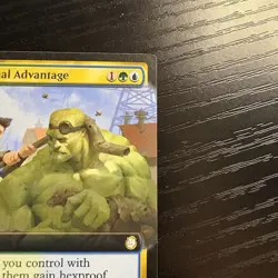 Mutational Advantage Extended Art Rare Regular MTG Fallout #422 NM - Image 3