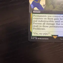 Mutational Advantage Extended Art Rare Regular MTG Fallout #422 NM - Image 4