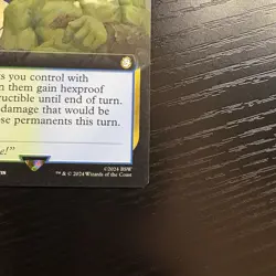 Mutational Advantage Extended Art Rare Regular MTG Fallout #422 NM - Image 5