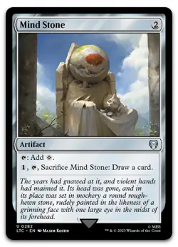 Mind Stone #282 (NM) Lord of the Rings LTC Magic MTG - Image 1