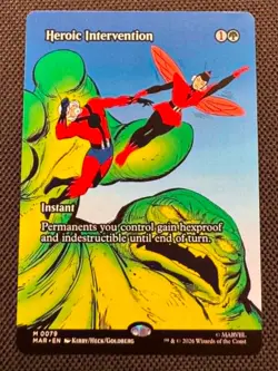 Heroic Intervention (0079) (Borderless) Marvel Universe Eternal-Legal - NM/M - Image 1