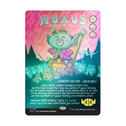 WotC MtG Magic the Gathering Muxus, Goblin Grandee (Rainbow Foil) (R) (Foi NM - Image 1