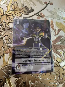Digimon Card Game Digimon Emperor EX10-068 SR Alt Art Sinister Order - Image 1