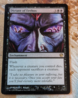 MTG Dictate of Erebos - Journey Into Nyx NM - Image 1