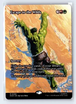 MTG Escape to the Wilds (Borderless) #89 Marvel Universe Eternal-Legal - Image 1
