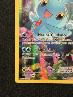 Manaphy XY113 XY Generations Mytical BLACK STAR Promo Pokemon Card - Image 5