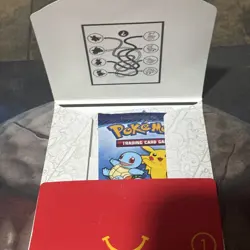 2021 McDonald's 25th anniversary pokemon card pack sealed White Pack New - Image 2