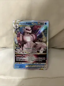 Pokemon TCG Origin Forme Palkia V STAR SWSH254 Holo Foil Card Black Star Promo - Image 1