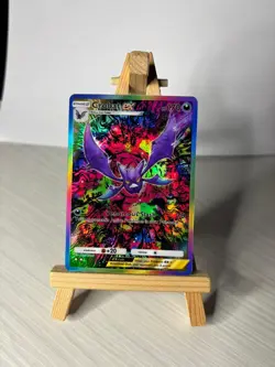 Crobat Kanda Pokemon TCG Pocket Rainbow Holographic Effect Card (VIDEO) - Image 5