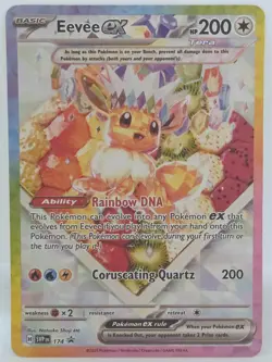 Eevee ex 174 Special Illustration Promo Prismatic Evolutions NM Pokemon Card - Image 1