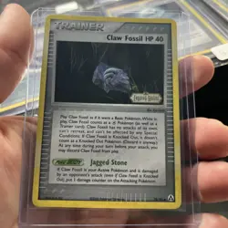 Pokemon TCG Claw Fossil Legend Maker Reverse Holo Card 78/92 Stamped NM - Image 1
