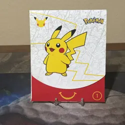 2021 McDonald's 25th anniversary pokemon card pack sealed White Pack New - Image 1