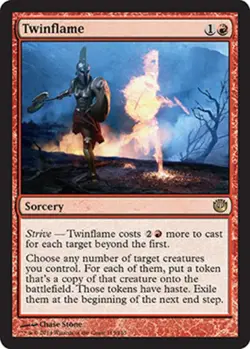 1x Twinflame - Foil Light Play, English Journey Into Nyx MTG Magic - Image 1