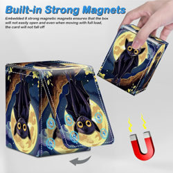Card Deck Box for MTG Commander Trading Cards with Magnetic Closure,Premium Card - Image 3