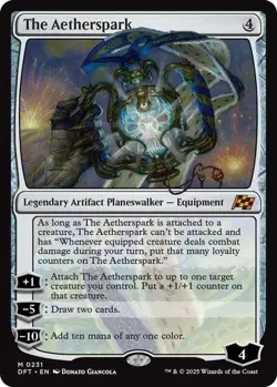1x The Aetherspark - Aetherdrift - NM - MTG - Image 1
