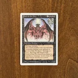 Lord of the Pit NM Revised Magic the Gathering Card - Image 1