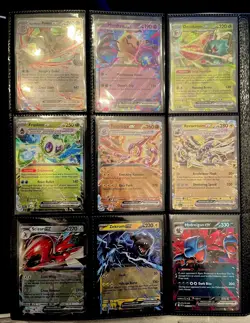 Pokemon Card Lot + Black Bolt Binder | 50+ Cards: V, Promo, EX, Cosmic Holofoil - Image 5