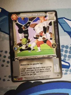 Pose For The Fans Rare 112 DBZ TCG Card DRAGON BALL Z SCORE CCG 2006 Re Z - Image 1