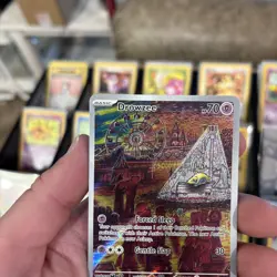 Pokemon Drowzee TCG Scarlet & Violet Base Set Holo Card 210/198 Illustration - Image 2