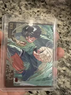 Naruto Kayou Rock Lee NRZ08 ASP 004 Limited Numbered ASP Rare NM Anime TCG Card - Image 1