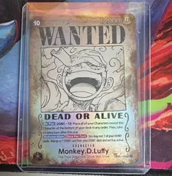 Bandai One Piece Card Game OP05-119 Monkey D. Luffy SEC Alt Art Foil EN - Image 1