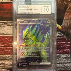 Pokemon Iron Thorns EX TCG Holo Ultra Rare Card 196/167 Twilight Masquerade - Image 1