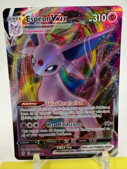 Pokemon TCG Espeon VMAX 065/203 Holo Ultra Rare Card Evolving Skies P3 - Image 2