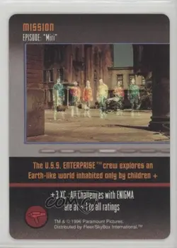 1996 Star Trek - The Card Game Mission Episode: Miri - Image 1