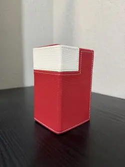 Ultra PRO Premium Red Deck Box Magnetic Trading Card Case MTG Pokemon - Image 1