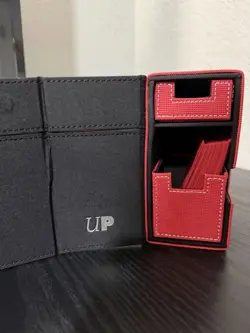 Ultra PRO Premium Red Deck Box Magnetic Trading Card Case MTG Pokemon - Image 2