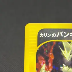Karen's Tyranitar 090/141 Swirl VS Series 2001 HP70 Japanese Pokemon Card #E463 - Image 4