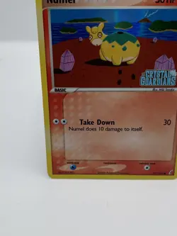 Numel 59/100 - Pokemon TCG 2006 - EX Crystal Guardians - Reverse Holo Stamped - Image 4