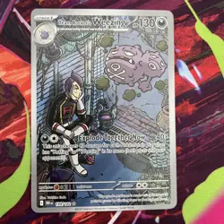 Team Rocket's Weezing 199/182 Pokemon Sv10: Destined Rivals Holo - NM - Image 1