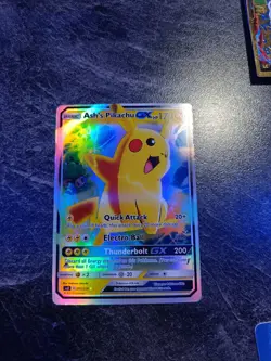 pokemon cards ash's pikachu basic - Image 1